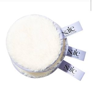 Saie Beauty wipes set of 3 white